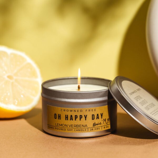 Crowned Free Handmade Soy Candles